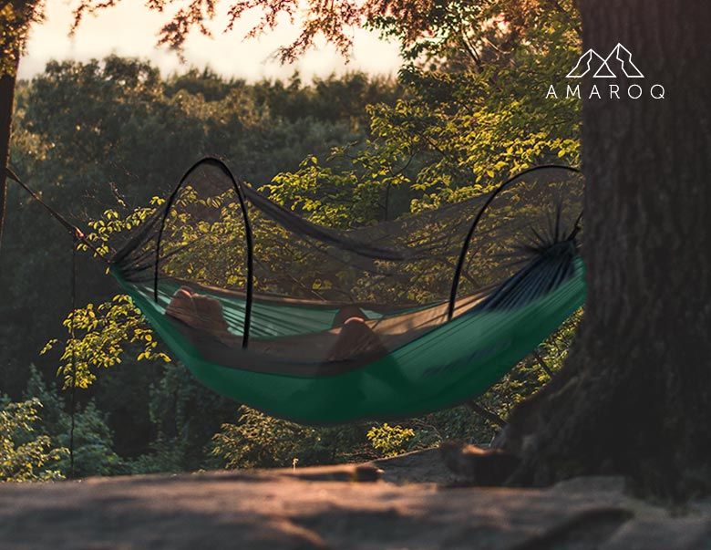 Hammock with mosquito nets