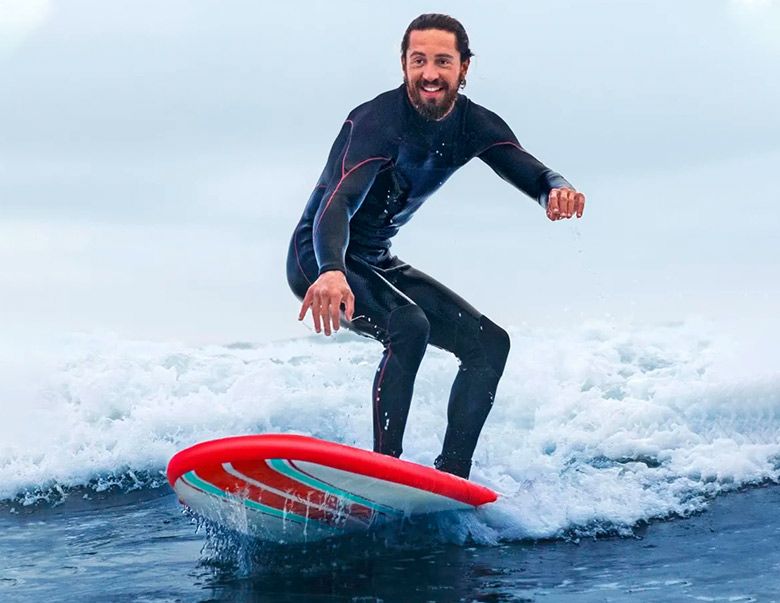 Paddleboard compact surf